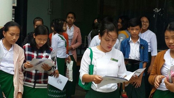 Mathemania 2016 was successfully held at all 5 exam centers in Myanmar