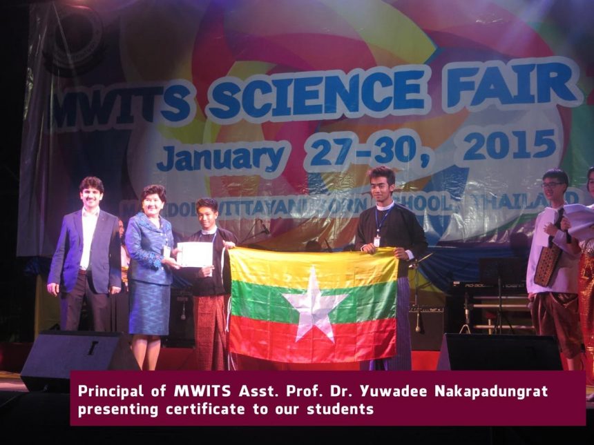 MWITS Science Fair 2015, Bangkok-Thailand