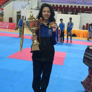 Gold Medal in Taekwondo