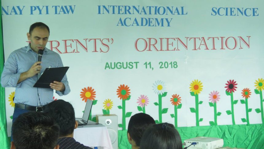 Parents’ Orientation for school year 2018-2019
