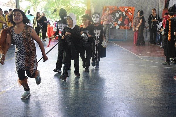 Halloween costume party and fun fair at BISA