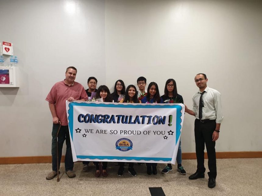 Congratulations to our BISA students for a great effort