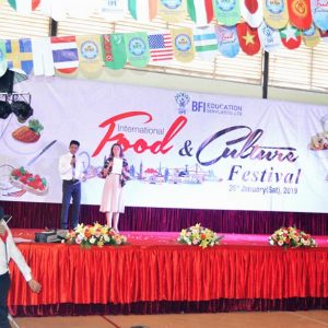 International food and culture festival host