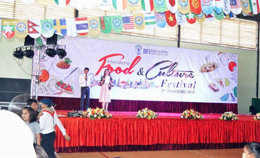 International food and culture festival host