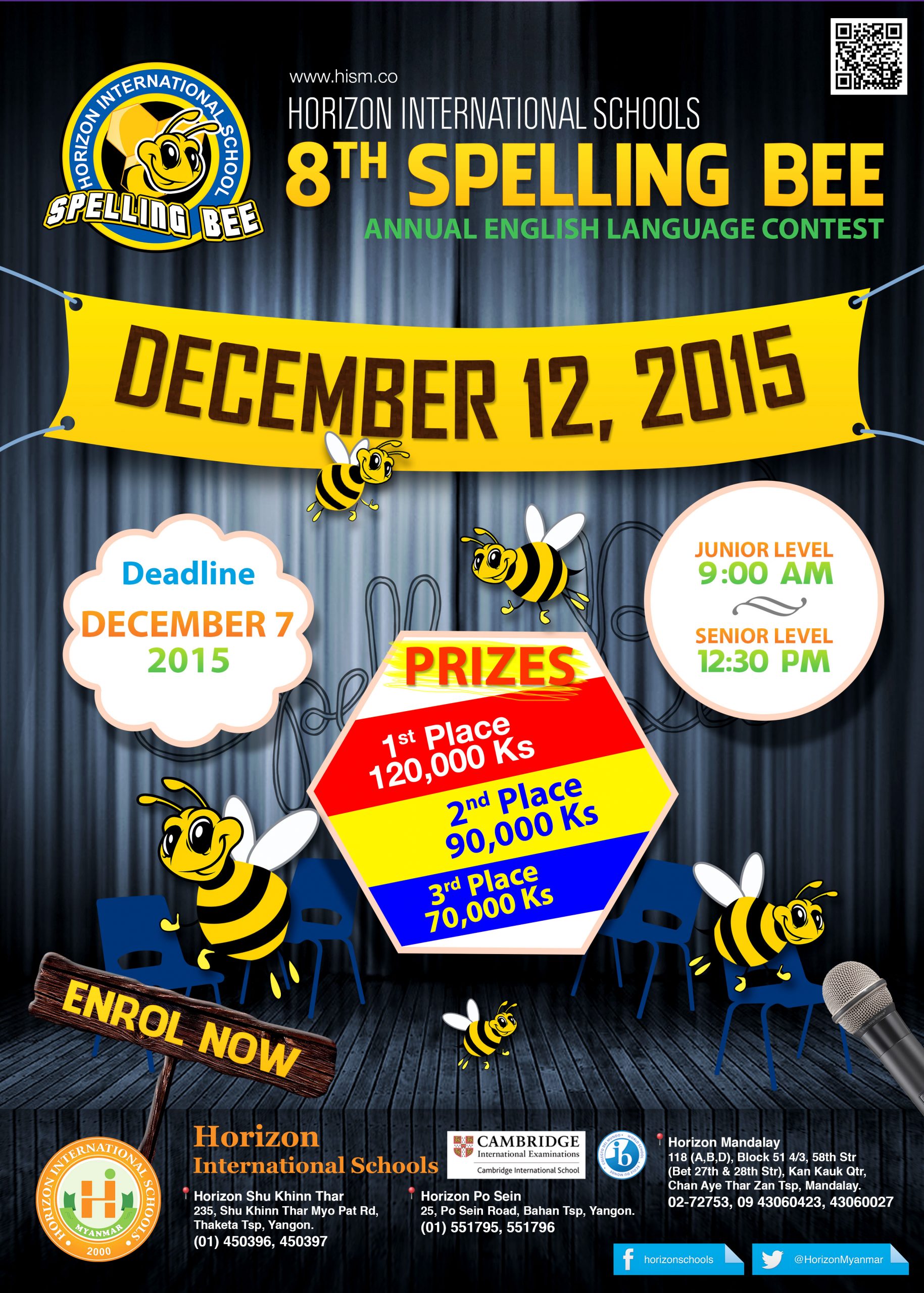 Spelling Bee Contest 2015 BFI Education Services